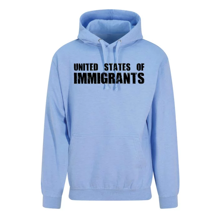 United States of Immigrants American Citizen Unisex Surf Hoodie