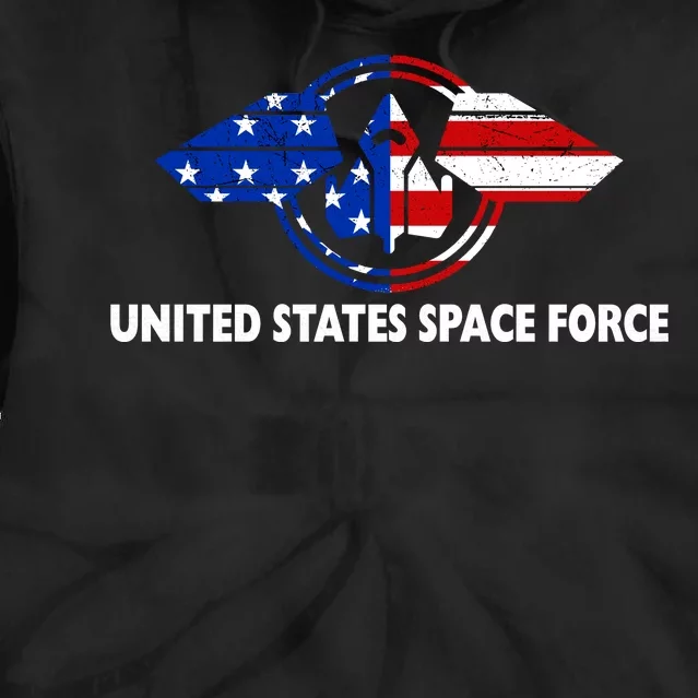 United States Space Force Tie Dye Hoodie