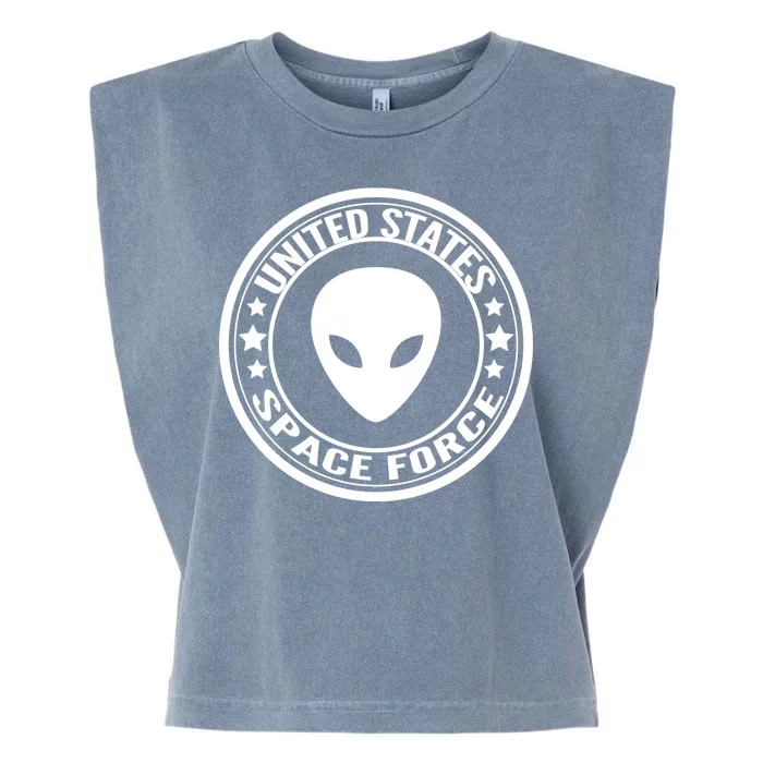 United States Space Force Alien Garment-Dyed Women's Muscle Tee