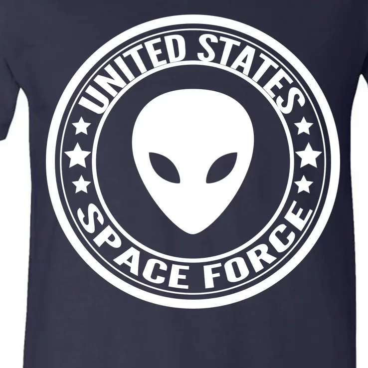 United States Space Force Alien V-Neck T-Shirt