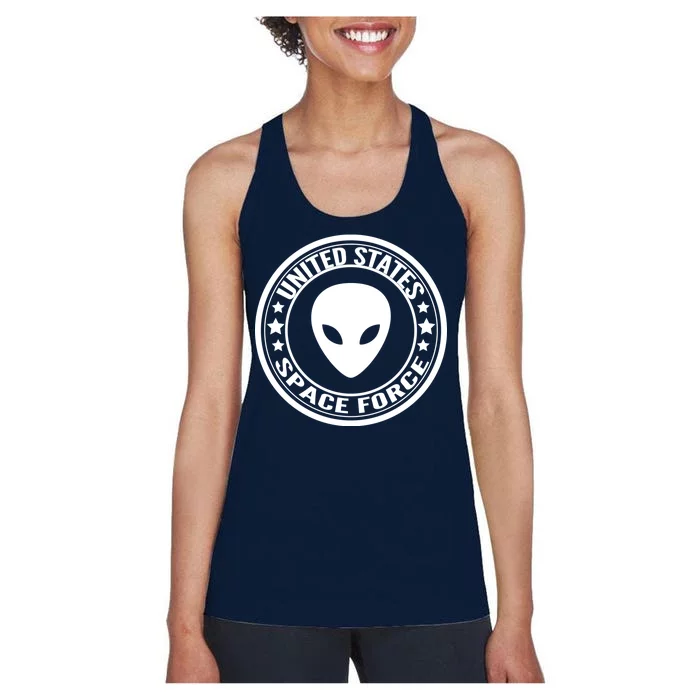 United States Space Force Alien Women's Racerback Tank