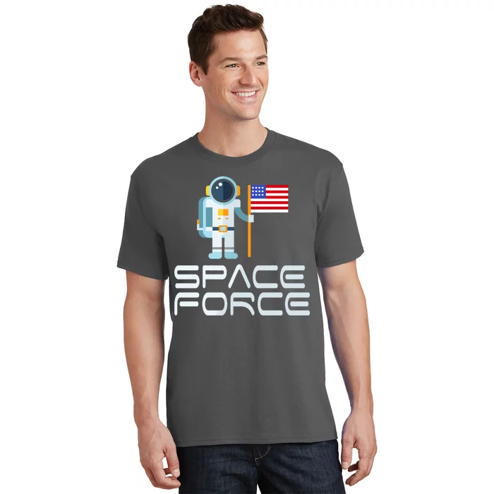 United States Space Force Astronaut Flag T-Shirt