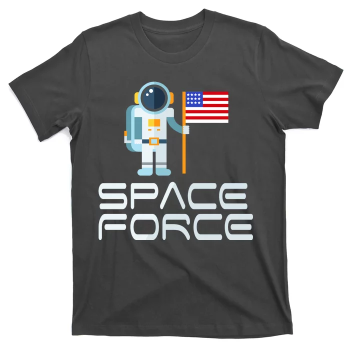 United States Space Force Astronaut Flag T-Shirt