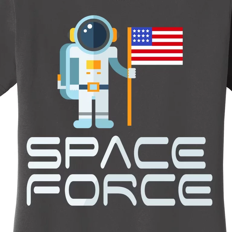 United States Space Force Astronaut Flag Women's T-Shirt