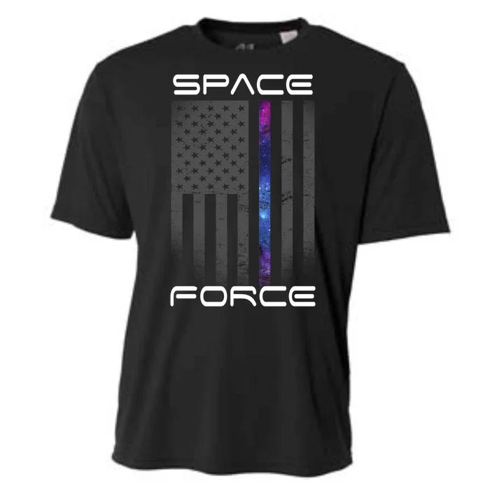 United States Space Force Flag Cooling Performance Crew T-Shirt