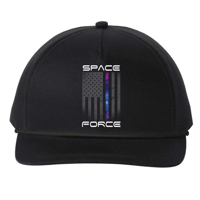 United States Space Force Flag Snapback Five-Panel Rope Hat