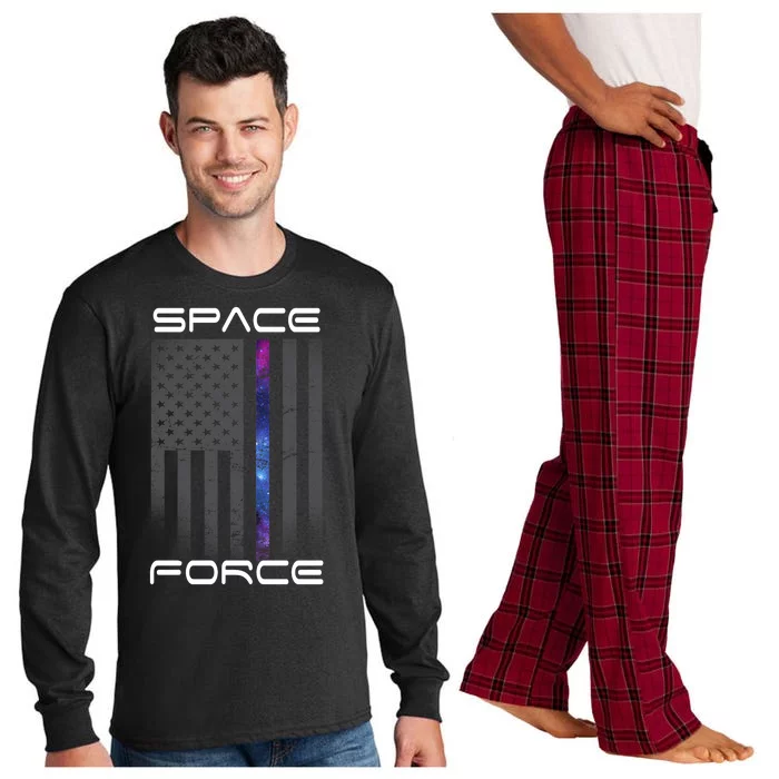 United States Space Force Flag Long Sleeve Pajama Set