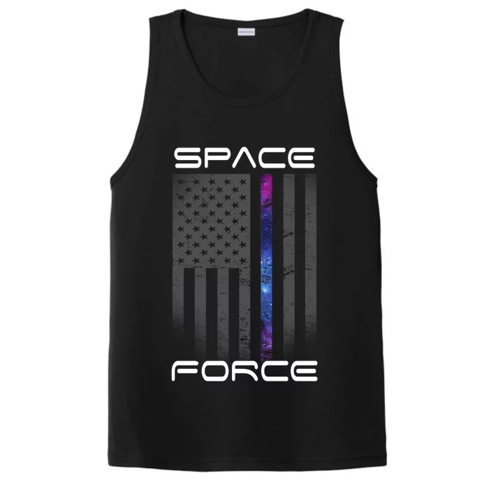 United States Space Force Flag Performance Tank