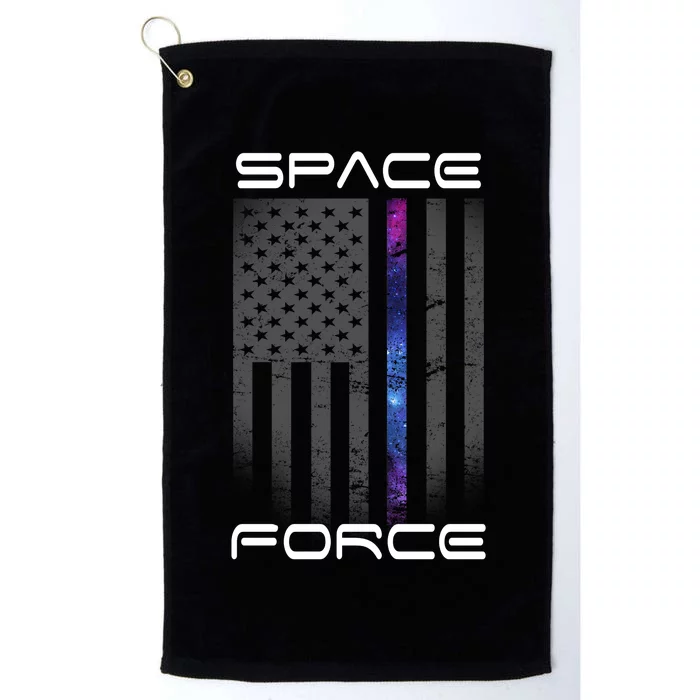 United States Space Force Flag Platinum Collection Golf Towel