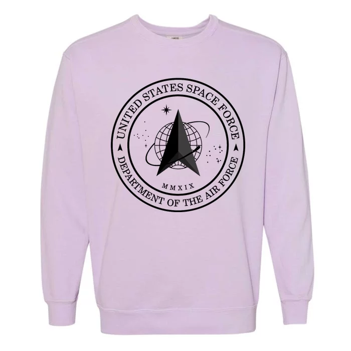 United States Space Force Outline Logo Garment-Dyed Sweatshirt