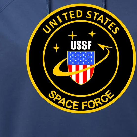 United States Space Force USSF Performance Fleece Hoodie