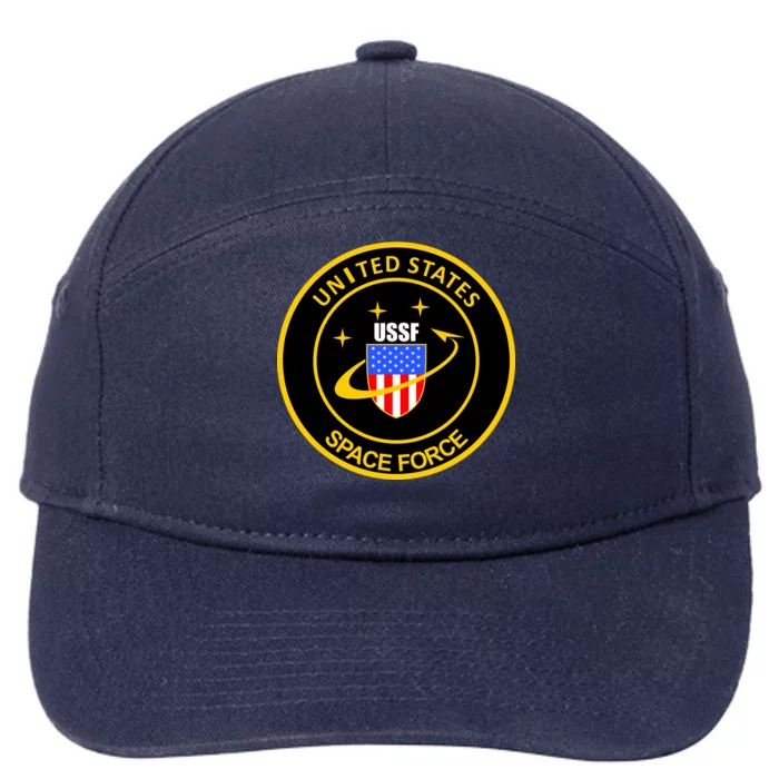 United States Space Force USSF 7-Panel Snapback Hat