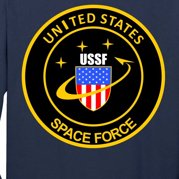 United States Space Force USSF Tall Long Sleeve T-Shirt