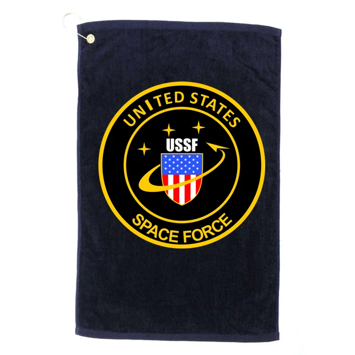 United States Space Force USSF Platinum Collection Golf Towel