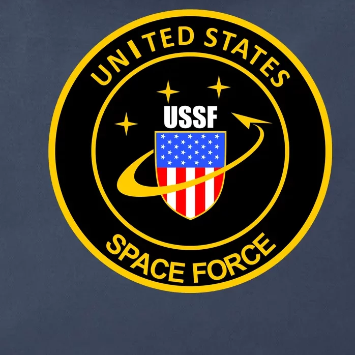 United States Space Force USSF Zip Tote Bag