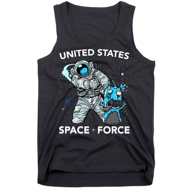 United States Space Force USSF Alien Fight Tank Top