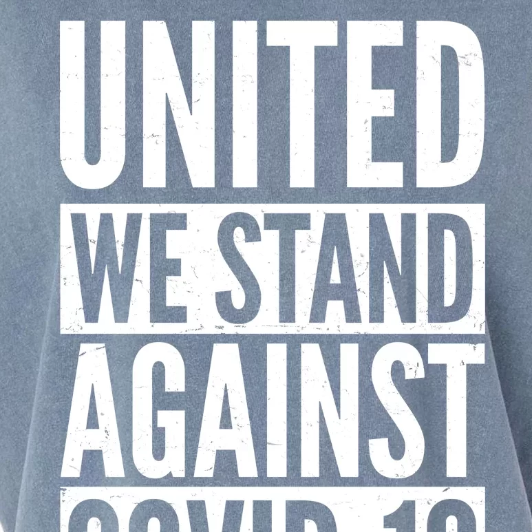 United We Stand Against Covid-19 Garment-Dyed Women's Muscle Tee