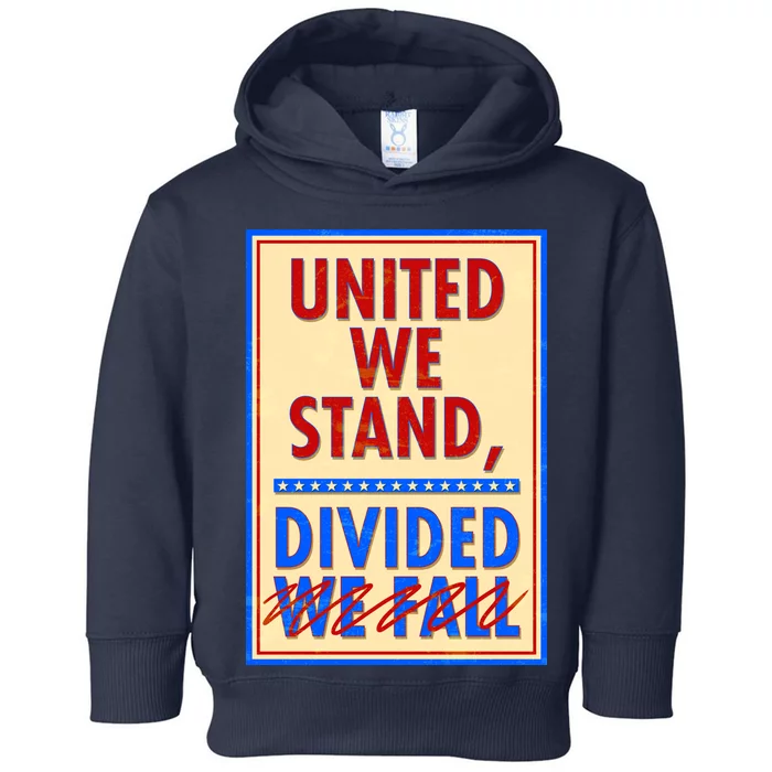 United We Stand Divided Toddler Hoodie