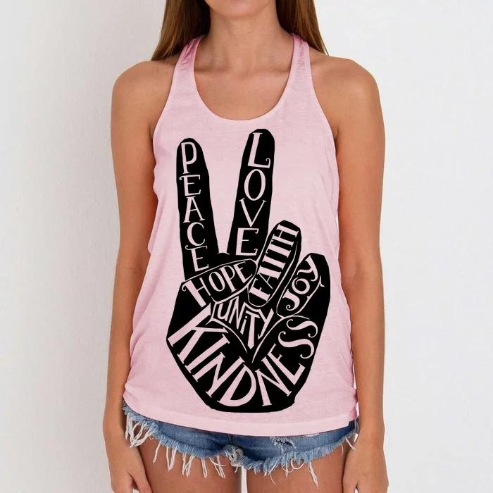 Unity Day Women's Knotted Racerback Tank