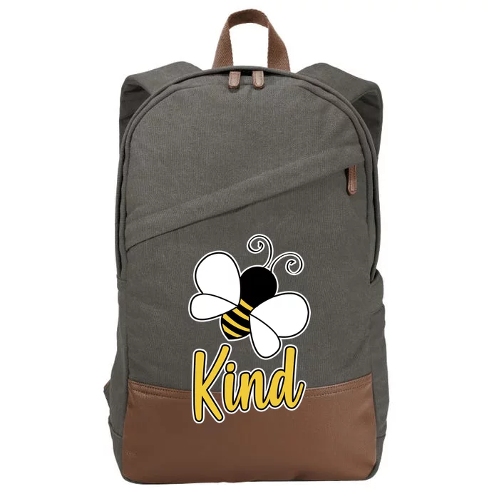 Unity Day Bee Kind Cotton Canvas Backpack