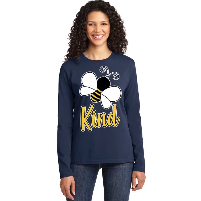 Unity Day Bee Kind Ladies Long Sleeve Shirt