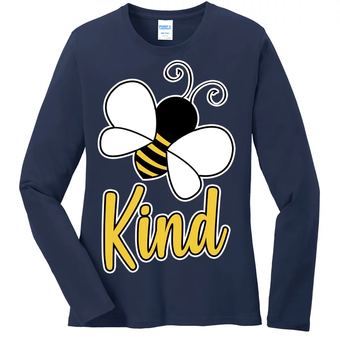 Unity Day Bee Kind Ladies Long Sleeve Shirt