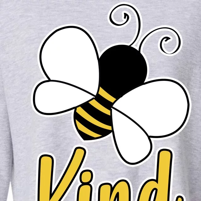 Unity Day Bee Kind Cropped Pullover Crew