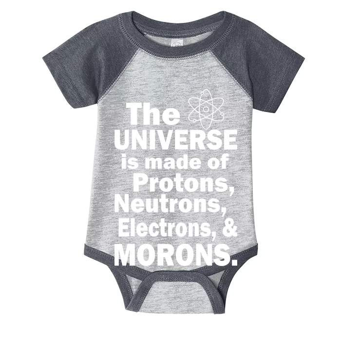 Universe Is Made Of Morons Infant Baby Jersey Bodysuit