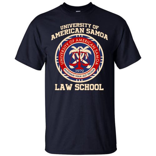 University of Samoa Law School Logo Emblem Tall T-Shirt