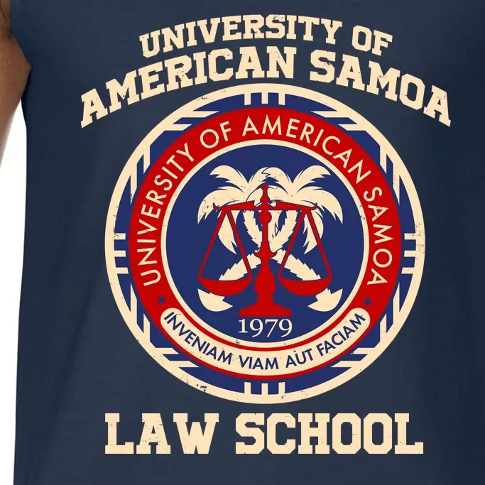 University of Samoa Law School Logo Emblem Comfort Colors® Tank Top