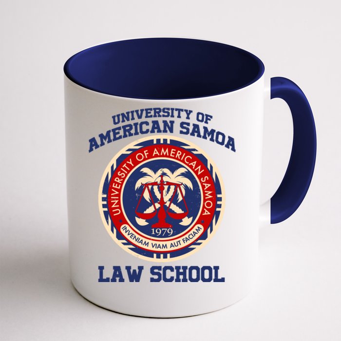 University of Samoa Law School Logo Emblem Front & Back Coffee Mug