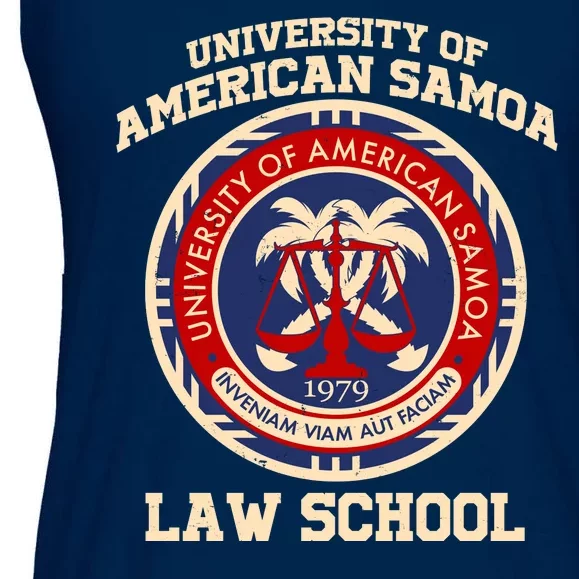 University of Samoa Law School Logo Emblem Ladies Essential Flowy Tank