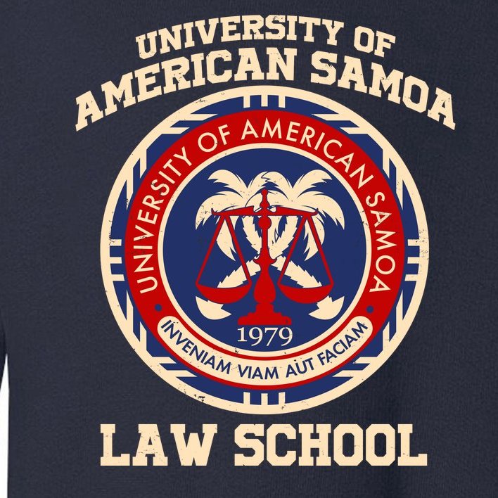 University of Samoa Law School Logo Emblem Toddler Sweatshirt