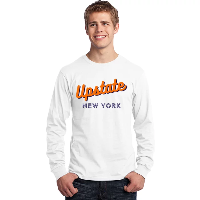 Upstate Ny Love I Love Upstate New York Ny State Hometown Long Sleeve Shirt