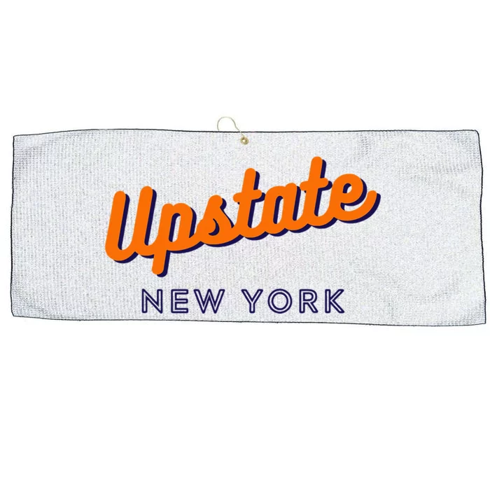 Upstate Ny Love I Love Upstate New York Ny State Hometown Large Microfiber Waffle Golf Towel