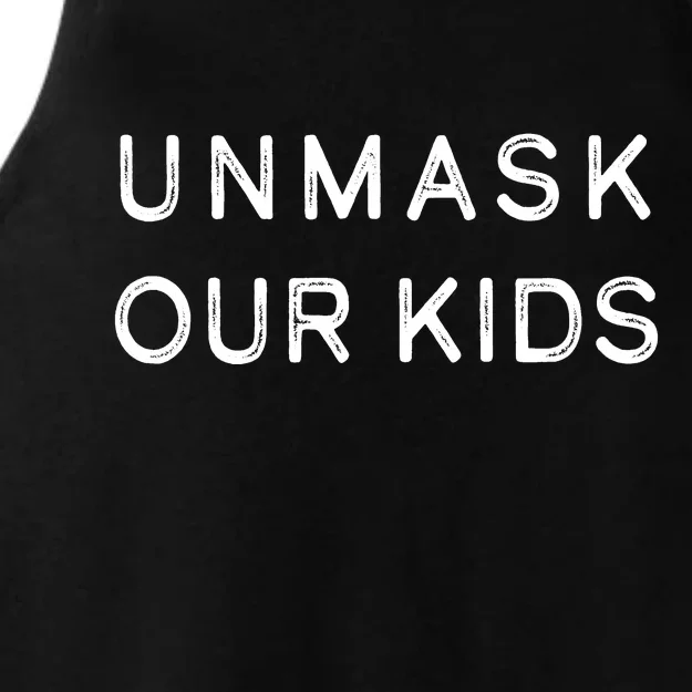 Unmask Our Kids Ladies Tri-Blend Wicking Tank