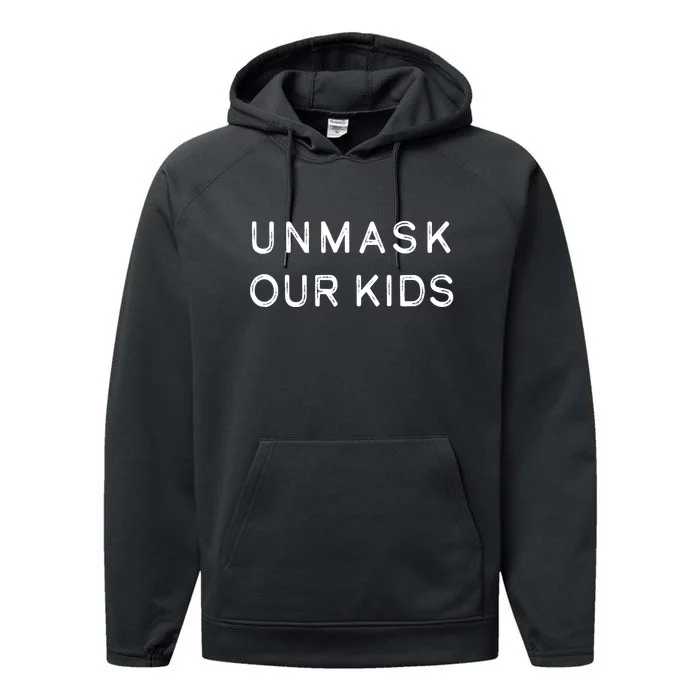 Unmask Our Kids Performance Fleece Hoodie