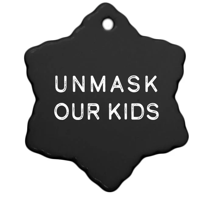 Unmask Our Kids Christmas Ornament
