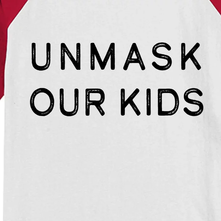 Unmask Our Kids Kids Colorblock Raglan Jersey