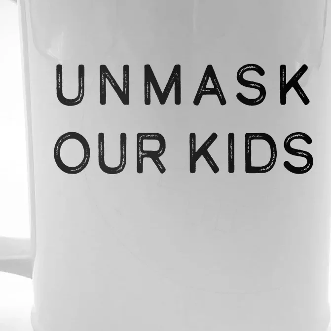 Unmask Our Kids Front & Back Beer Stein