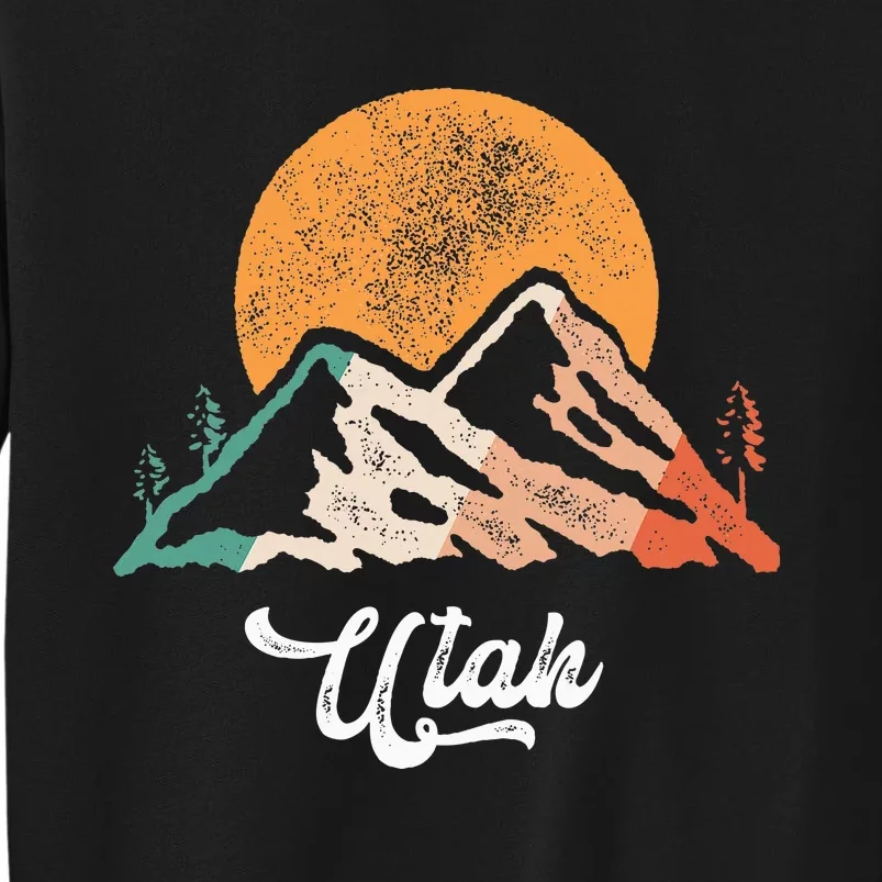 Utah Nature National Park Sunset Mountains Utah Tall Sweatshirt