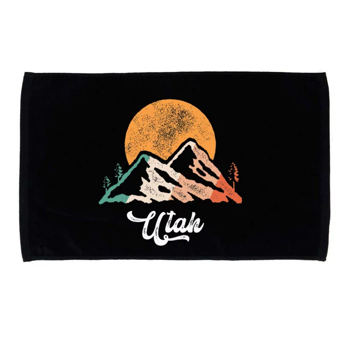 Utah Nature National Park Sunset Mountains Utah Microfiber Hand Towel