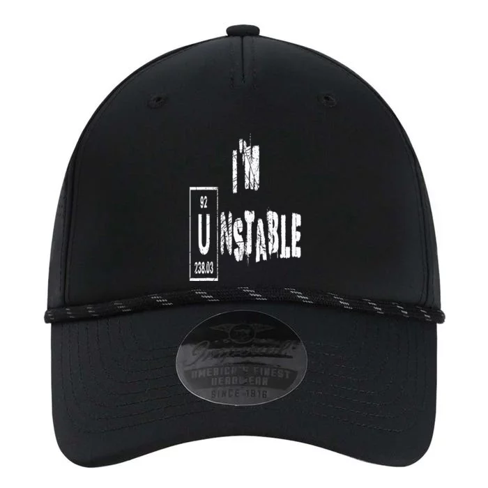 Unstable Nuclear Physics Chemistry Science Uranium Funny Performance The Dyno Cap