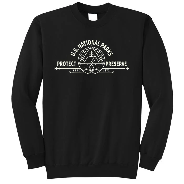 U.S. National Park Preserve & Protect The Us National Parks Sweatshirt