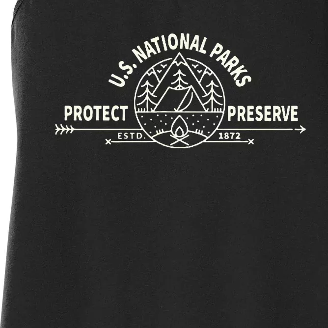 U.S. National Park Preserve & Protect The Us National Parks Women's Racerback Tank