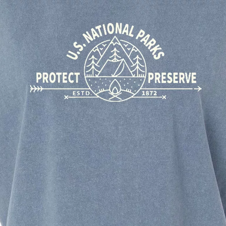 U.S. National Park Preserve & Protect The Us National Parks Garment-Dyed Women's Muscle Tee