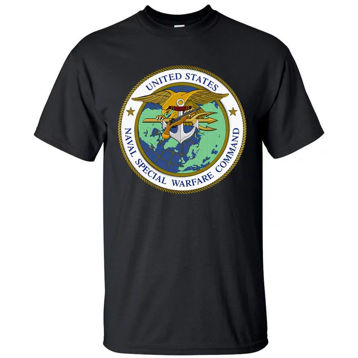 Us Naval Special Warfare Command Nswc Military Veteran Tall T-Shirt