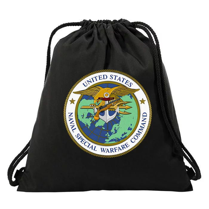 Us Naval Special Warfare Command Nswc Military Veteran Drawstring Bag