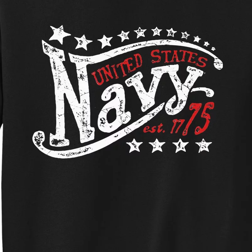 U.S. N.A.V.Y Stars Tall Sweatshirt