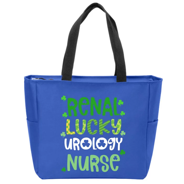 Urology Nurse St Patricks Day Renal Lucky Urology Nurse Rn Gift Zip Tote Bag